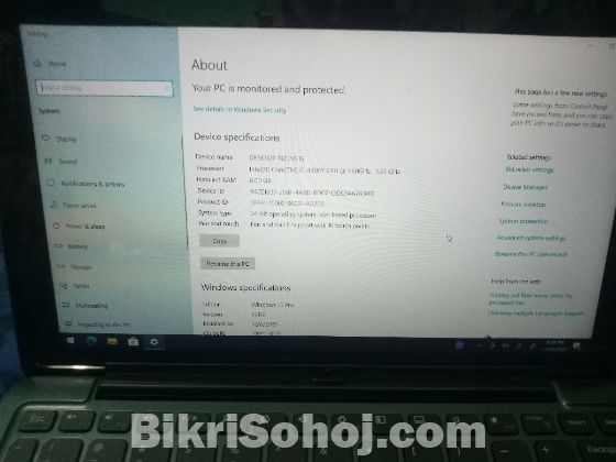 DELL laptop bikroy hoba